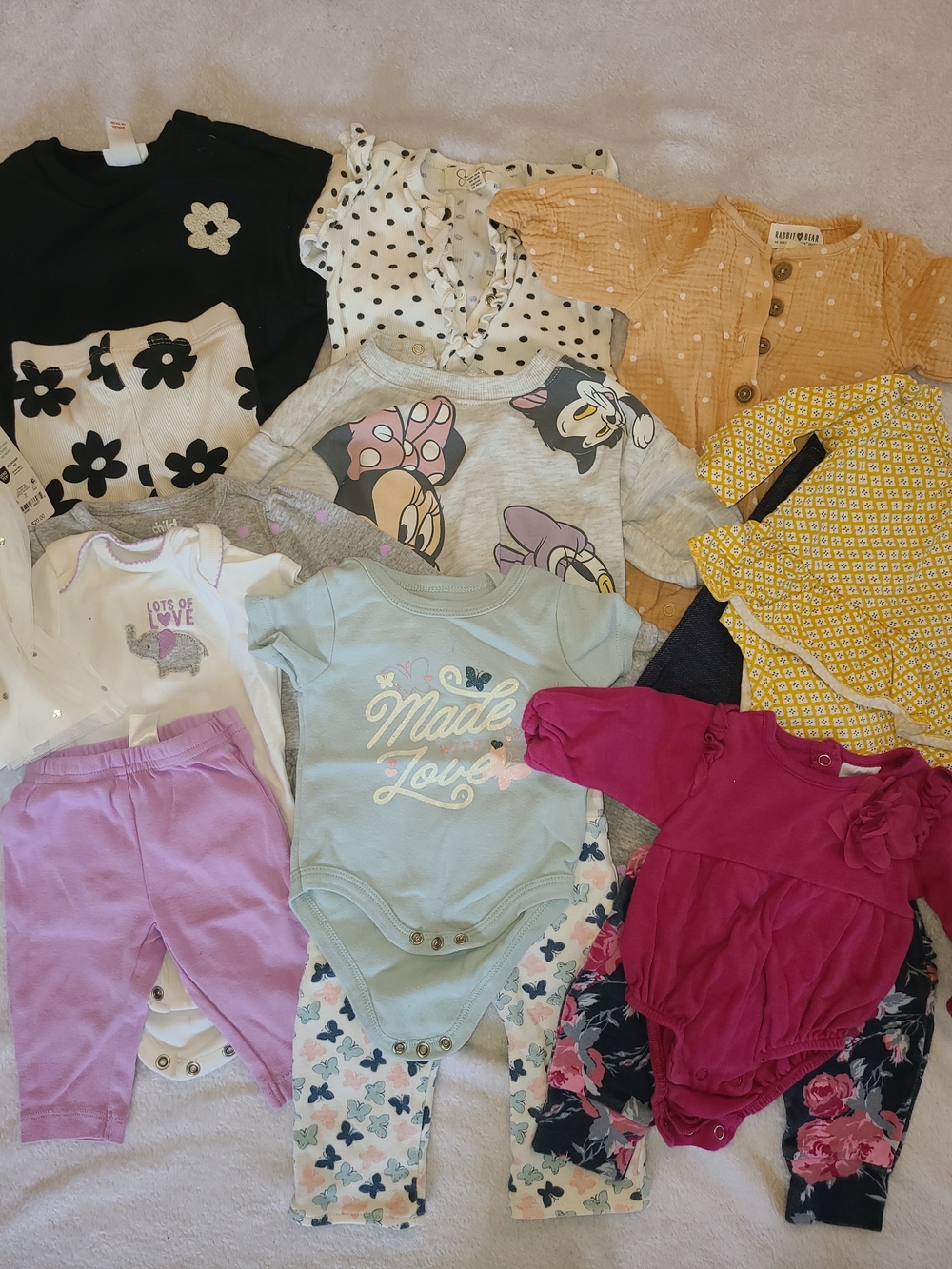 10 Baby Girl Outfits- 0-3 Months